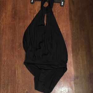 Vanilla Star Halter Bodysuit